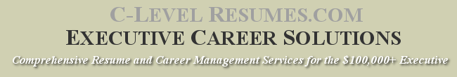 Executive Career Solutions - Resume and Career Management for $100,000+ Executives